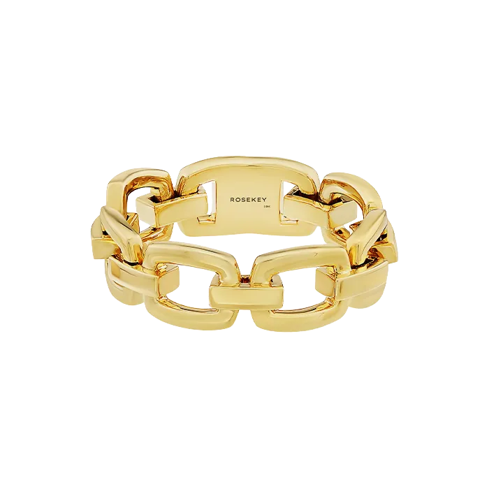 Anel Links Ouro Amarelo