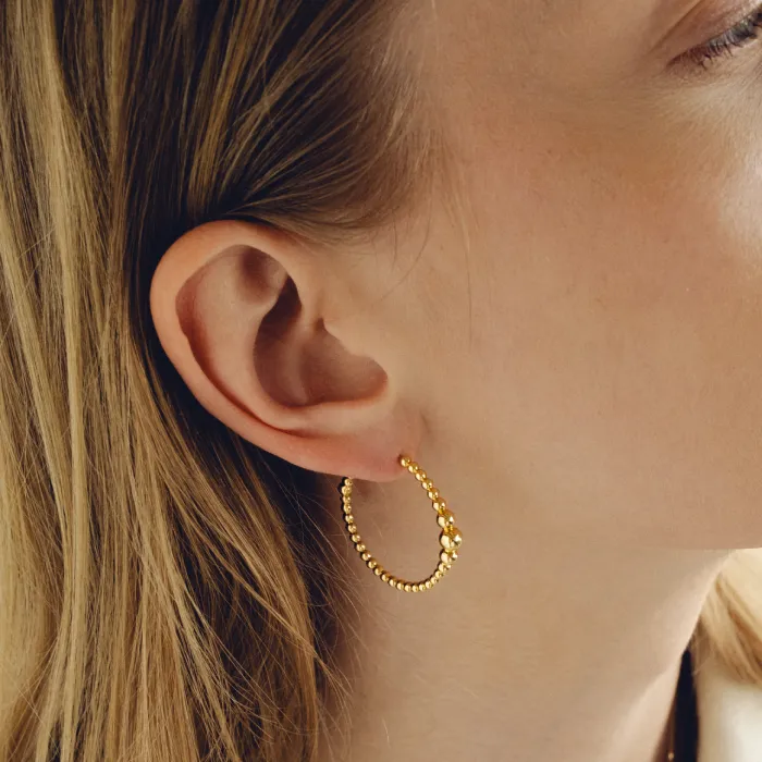 Colar Love Is In The Air Large em Ouro Amarelo Com Diamantes