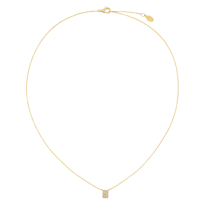 Colar Épure Radiant Modelo Pequeno Ouro Amarelo e Diamantes