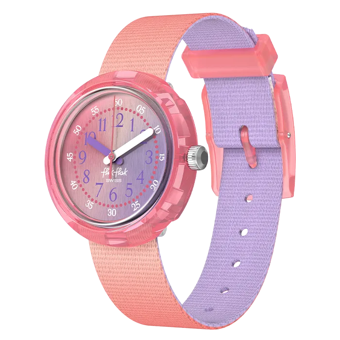 Relógio Flik Flak de criança rosa SIGG