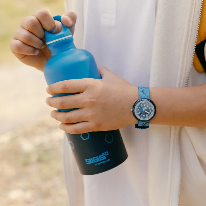 Relógio Flik Flak de criança azul SIGG
