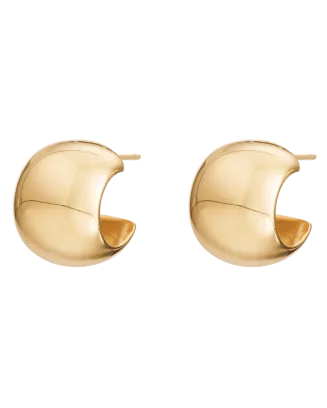 Brincos Gina Dourados