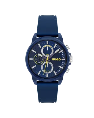 Relógio #Relax Azul Tr90 Silicone Azul