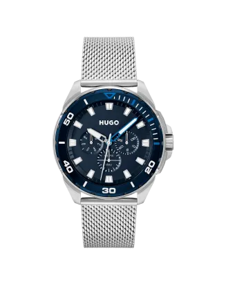 Relógio #Fresh Aço Malha Milanesa