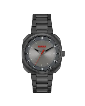 Relógio #Shrill Cinzento Aço IP Preto