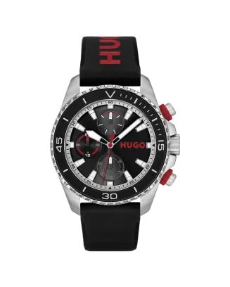 Rel&oacute;gio Homem Multifun&ccedil;&otilde;es Silicone #DIVE