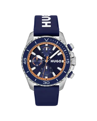 Rel&oacute;gio Homem Multifun&ccedil;&otilde;es Silicone #DIVE