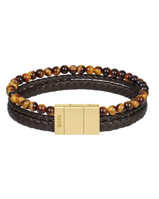 Pulseira Homem Olho-de-Tigre SPHERE MIX