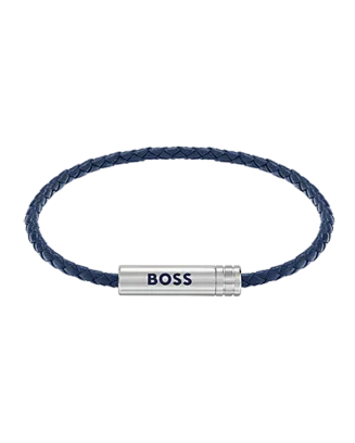 Pulseira Homem Pele e A&ccedil;o Ares Air