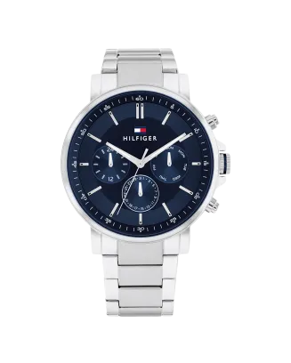 Relógio Homem Multifunções Aço