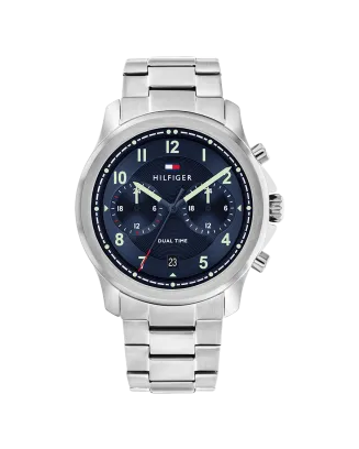 Relógio Homem Multifunções Aço