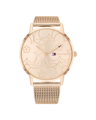 Relógio Mulher Aço IP Dourado