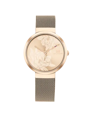 Relógio AÇO IP DOURADO ROSA