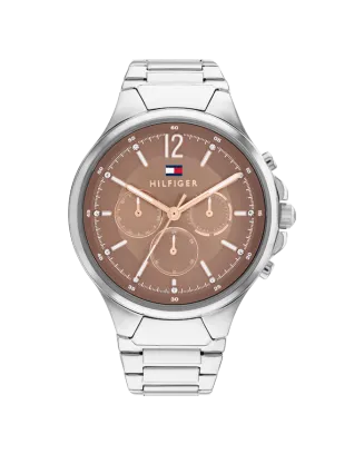 Relógio MULTIFUNÇÕES TAUPE AÇO