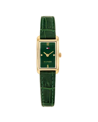 Relógio Mulher Aço e Pele Tommy Hilfiger