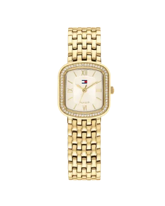Rel&oacute;gio Mulher A&ccedil;o Dourado