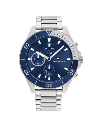 Rel&oacute;gio Multifun&ccedil;&otilde;es Homem A&ccedil;o