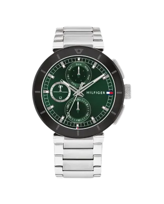 Relógio Homem Multifunções Aço