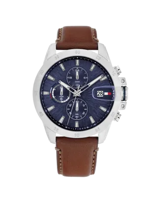 Rel&oacute;gio Homem Multifun&ccedil;&otilde;es Pele