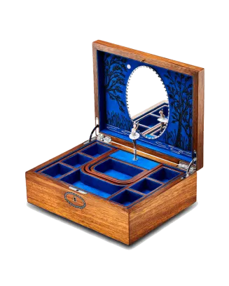 Caixa de Joias Ballet Musical Lago dos Cisnes