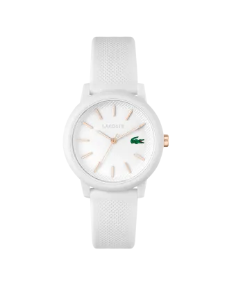 Relógio L.12.12 Branco Dourado