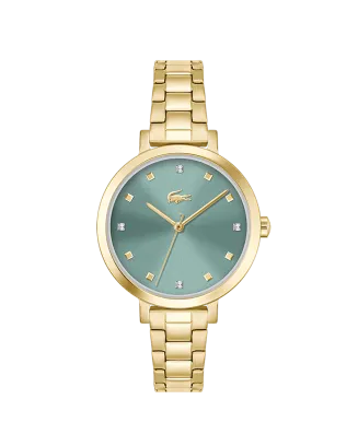 Relógio Senhora RIGA Aço IP Dourado