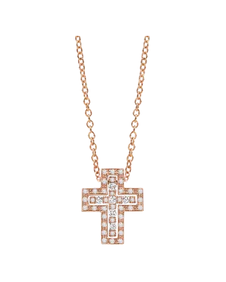 Colar Belle Epoque Cruz Diamantes