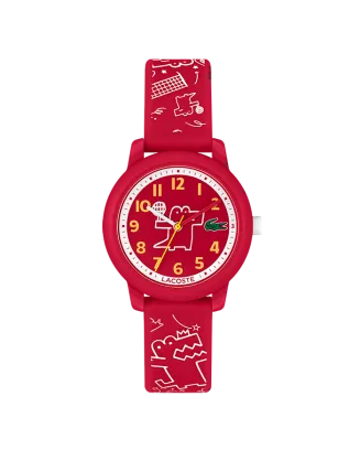 Rel&oacute;gio Crian&ccedil;a L.12.12 Vermelho Silicone