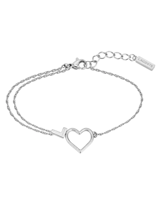 Pulseira Mulher aço coração VOLTE