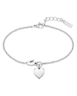 Pulseira Mulher aço LOVE MY CROC