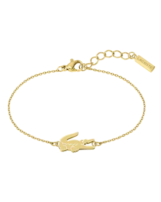 Pulseira Mulher aço dourado CROCODILE