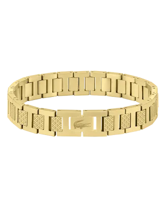 Pulseira Homem a&ccedil;o dourado METROPOLE