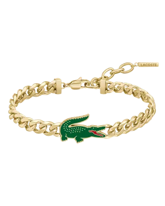 Pulseira Homem malha aço dourado ARTHOR
