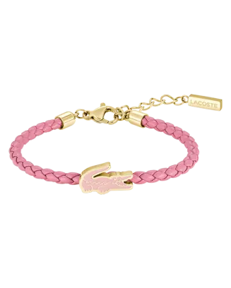 Pulseira Crian&ccedil;a A&ccedil;o e Pele CUTIE CROC