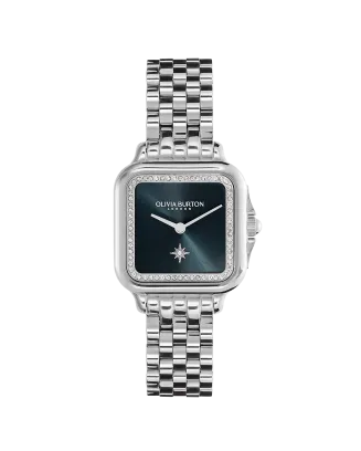 Relógio Mulher Grosvenor Aço e Cristais