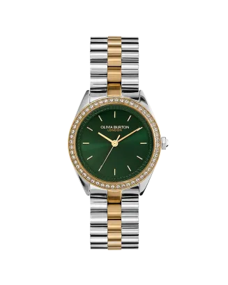 Relógio Mulher Bejewelled Aço Cristais