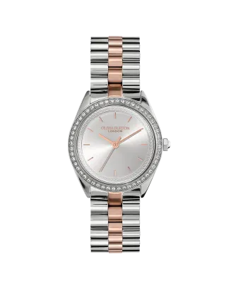 Relógio Mulher Bejewelled Aço Cristais