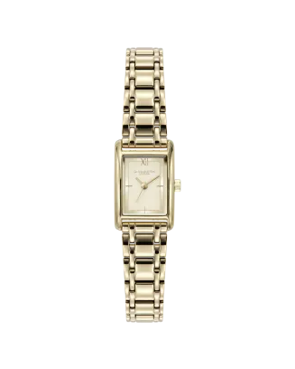 Rel&oacute;gio Mulher MINI GROVE A&ccedil;o IP Dourado
