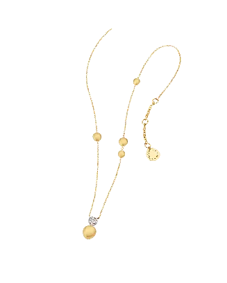 Colar Ouro Amarelo e Diamantes