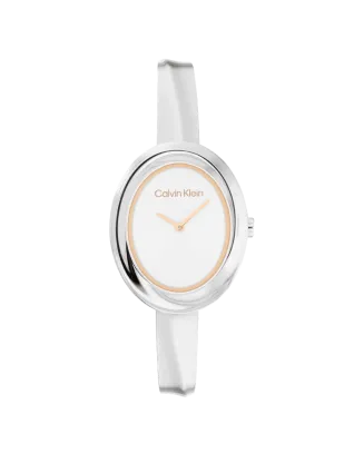 Rel&oacute;gio Senhora A&ccedil;o e Dourado Rosa