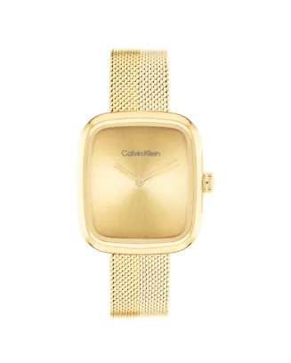 Rel&oacute;gio Senhora Dourado