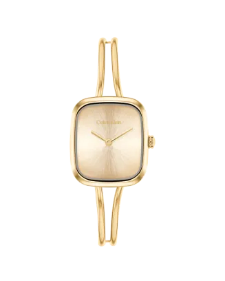 Rel&oacute;gio Senhora Dourado