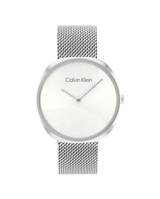 Relógio Senhora Aço e Malha Milanesa