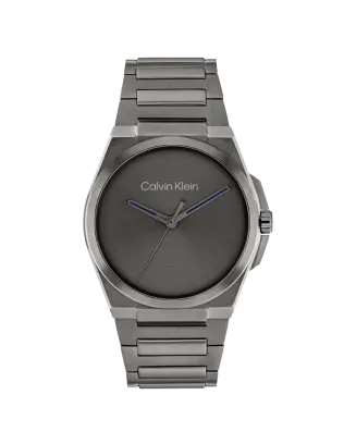 Relógio Homem Cinzento em Aço