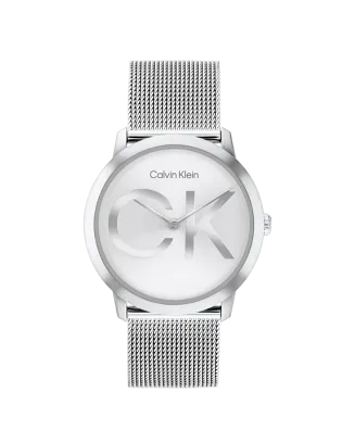 Relógio Homem Aço em Malha Milanesa