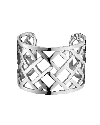 Bangle H Aço Prateado