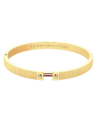 Pulseira Mulher A&ccedil;o Dourado R&iacute;gida