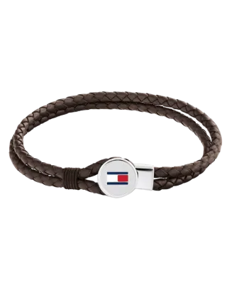 Pulseira Homem Dupla Pele Castanha