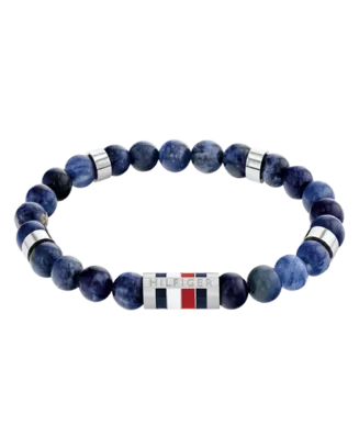Pulseira Homem A&ccedil;o e Sodalite