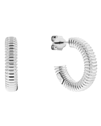 Brincos Argola Senhora em Aço